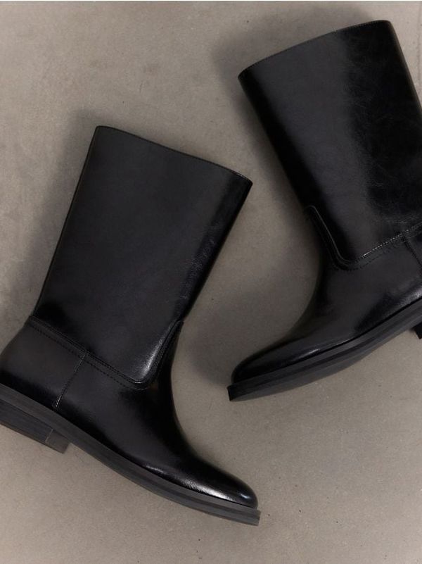 Reserved Reserved - Kožne gležnjače - crno