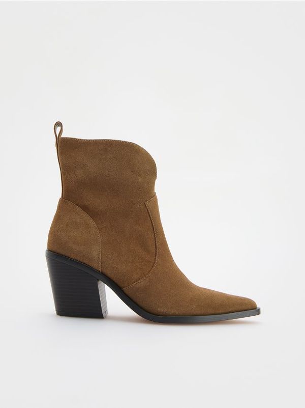 Reserved Reserved - Kožne gležnjače - smeđi