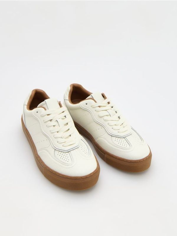 Reserved Reserved - Kožne tenisice - bijela