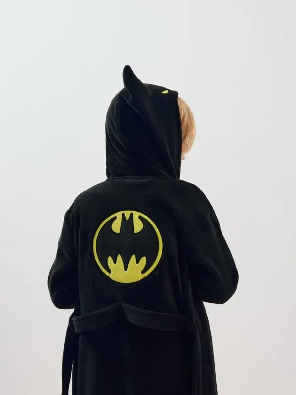 Reserved Reserved - Kućni ogrtač Batman - crno