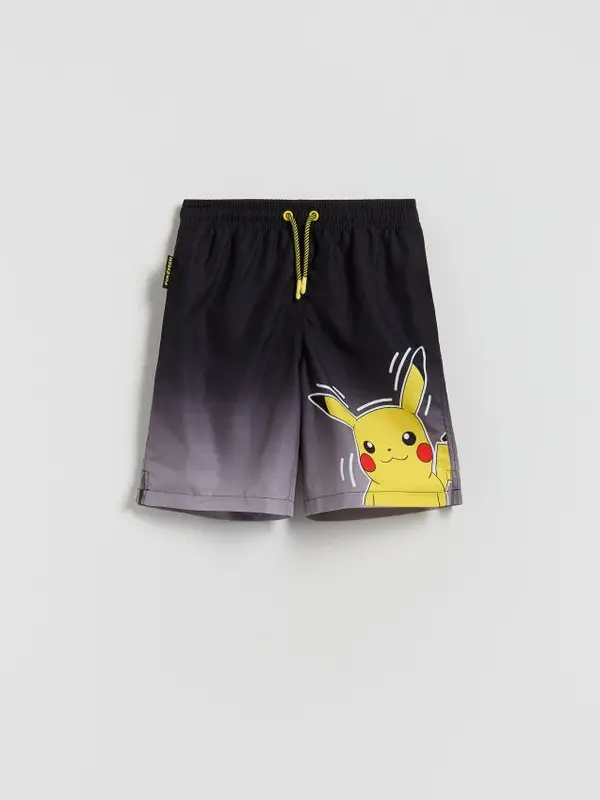 Reserved Reserved - Kupaće hlače Pokémon - crno