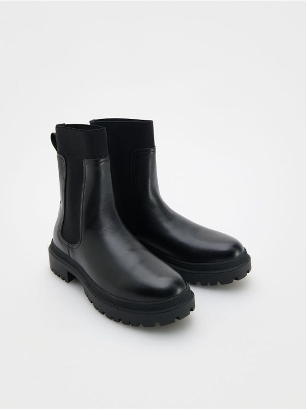 Reserved Reserved - LADIES` ANKLE BOOTS - crno