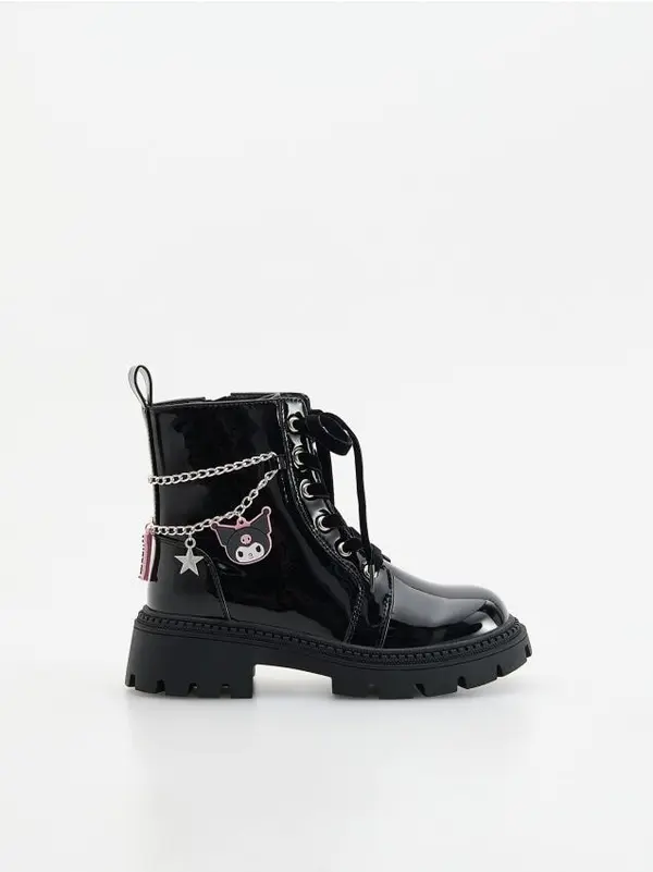 Reserved Reserved - LADIES` ANKLE BOOTS - crno