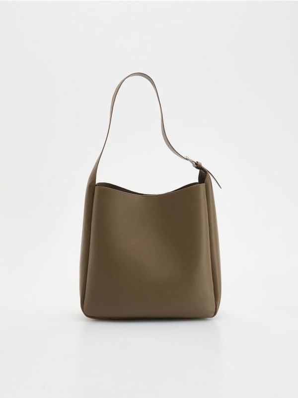 Reserved Reserved - LADIES` BAG - smeđezeleno