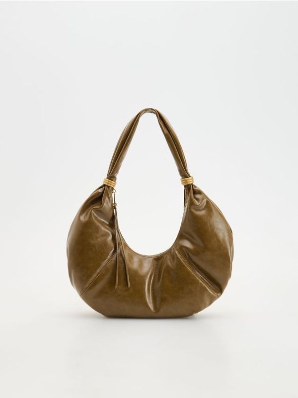 Reserved Reserved - LADIES` BAG - zlatnosmeđe