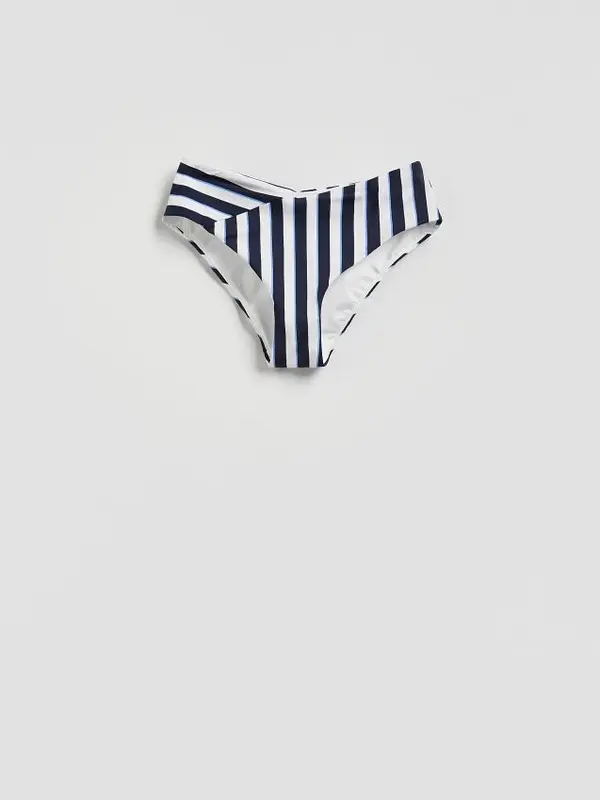 Reserved Reserved - LADIES` BEACHWEAR BRIEFS - mornarsko plava