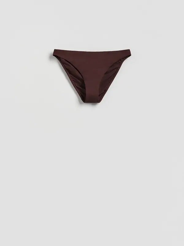 Reserved Reserved - LADIES` BEACHWEAR BRIEFS - tamnoljubičasto