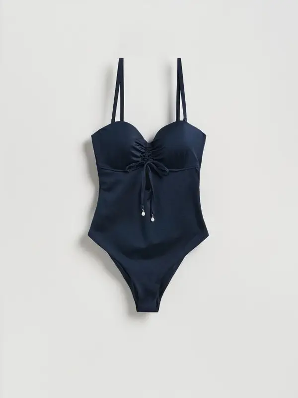 Reserved Reserved - LADIES` BEACHWEAR SUIT - mornarsko plava