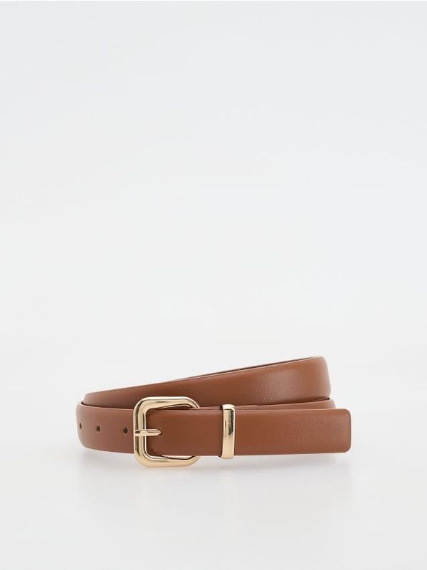 Reserved Reserved - LADIES` BELT - smeđi