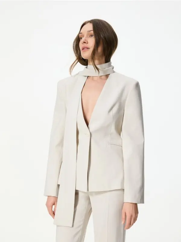 Reserved Reserved - LADIES` BLAZER - bež