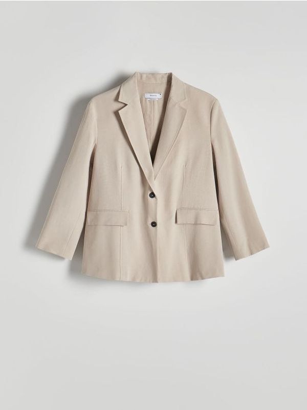 Reserved Reserved - LADIES` BLAZER - bež