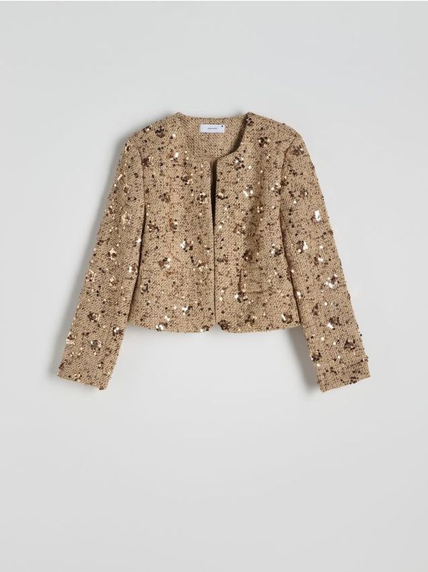 Reserved Reserved - LADIES` BLAZER - boja kave