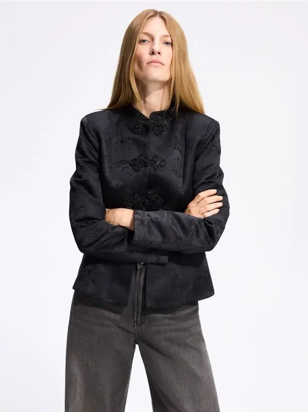 Reserved Reserved - LADIES` BLAZER - crno