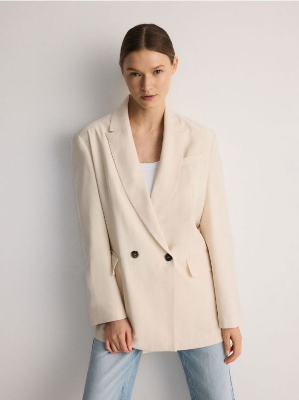 Reserved Reserved - LADIES` BLAZER - krem