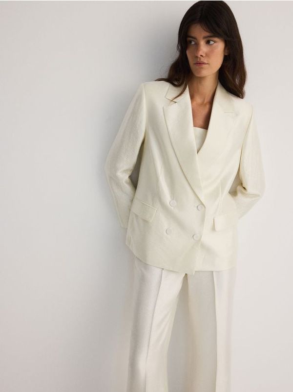 Reserved Reserved - LADIES` BLAZER - krem