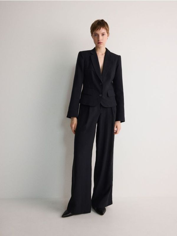 Reserved Reserved - LADIES` BLAZER - mornarsko plava