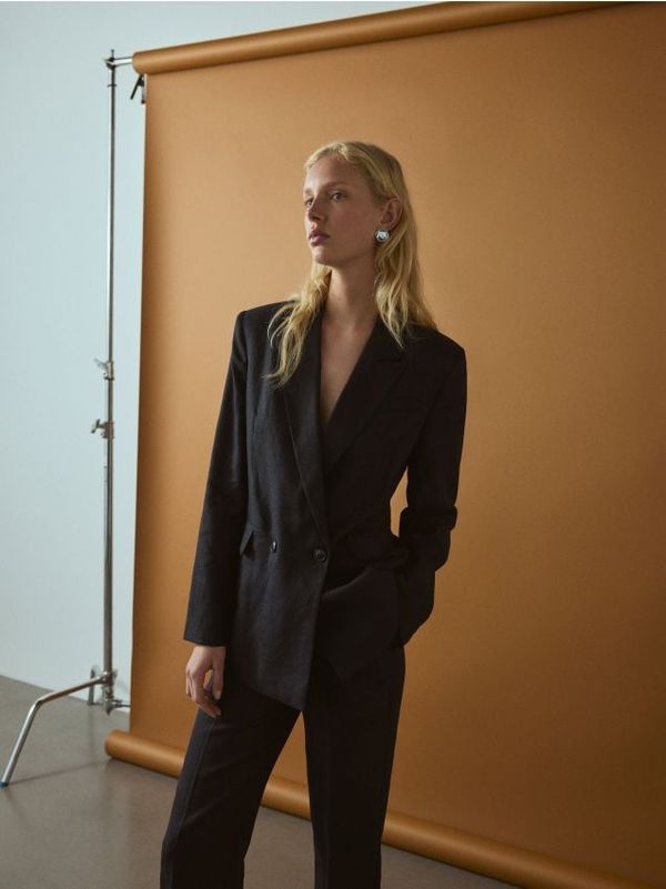 Reserved Reserved - LADIES` BLAZER - mornarsko plava