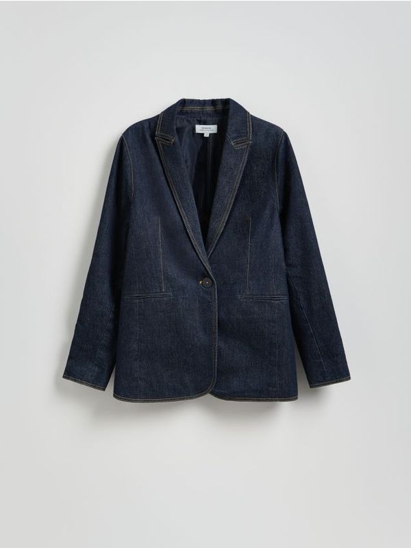 Reserved Reserved - LADIES` BLAZER - mornarsko plava