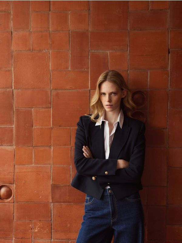 Reserved Reserved - LADIES` BLAZER - mornarsko plava