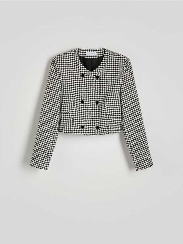 Reserved Reserved - LADIES` BLAZER - šaren