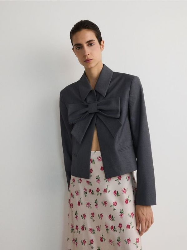 Reserved Reserved - LADIES` BLAZER - srednjesivo