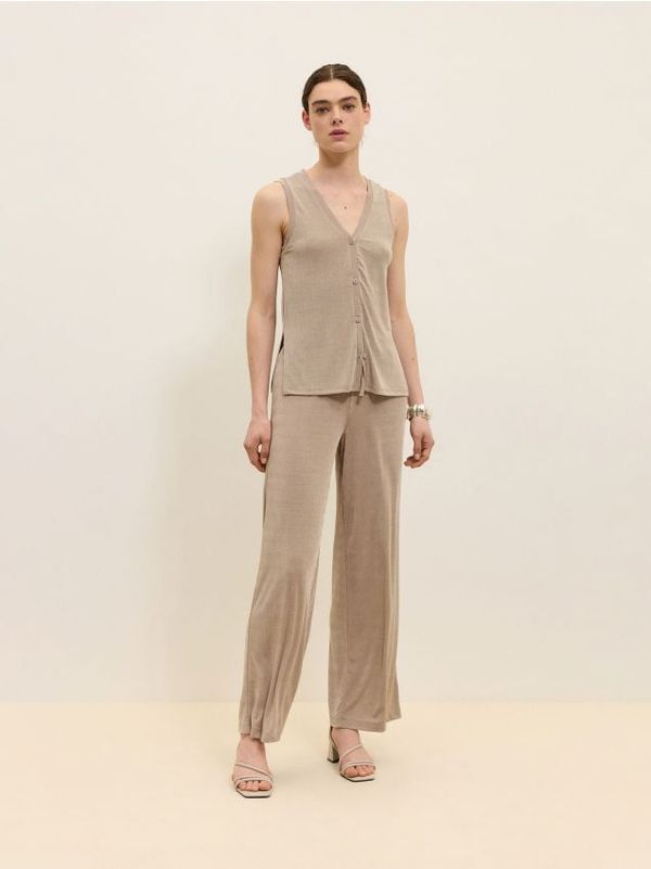 Reserved Reserved - LADIES` BLOUSE - bež