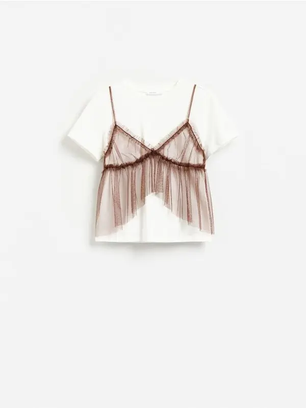 Reserved Reserved - LADIES` BLOUSE - bijela