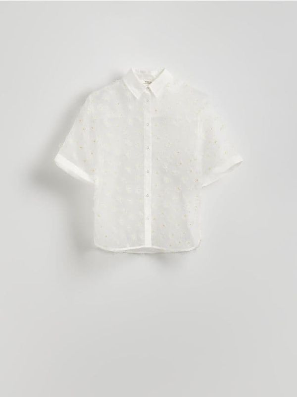 Reserved Reserved - LADIES` BLOUSE - bijela