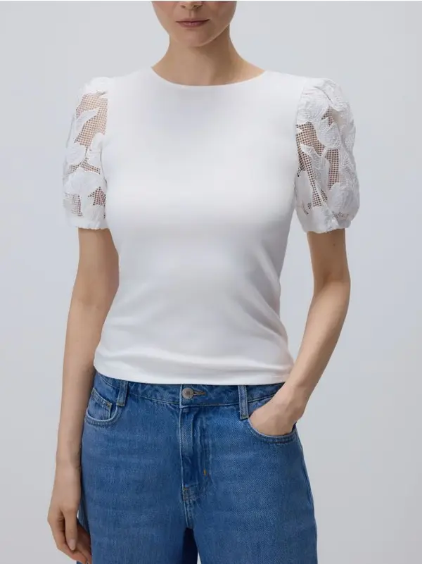 Reserved Reserved - LADIES` BLOUSE - bijela
