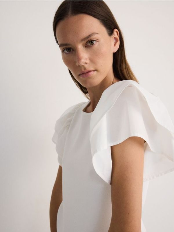 Reserved Reserved - LADIES` BLOUSE - bijela