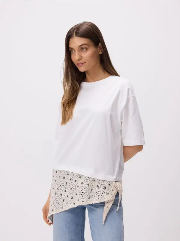 Reserved Reserved - LADIES` BLOUSE - bijela