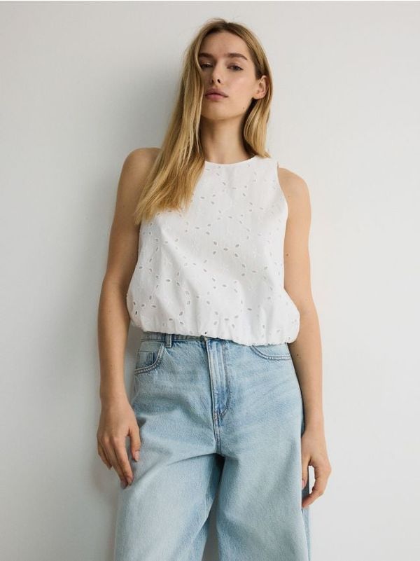 Reserved Reserved - LADIES` BLOUSE - bijela