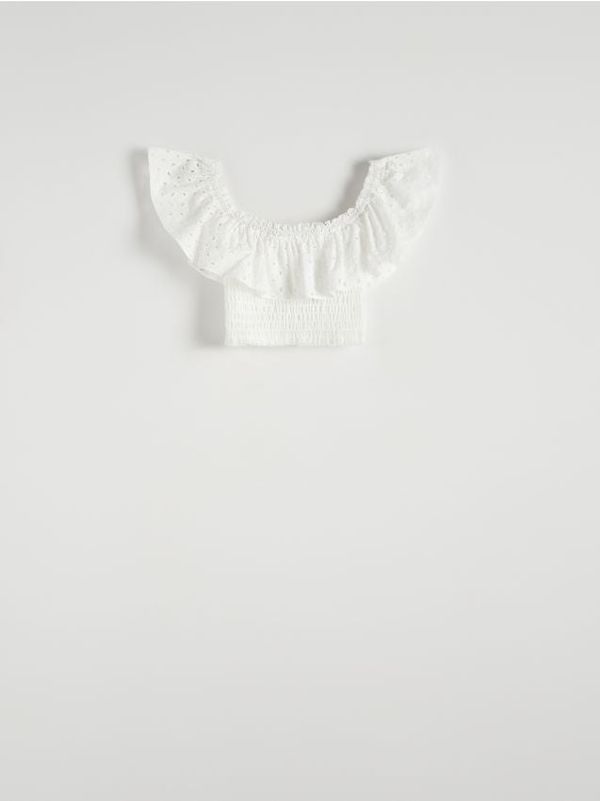 Reserved Reserved - LADIES` BLOUSE - bijela