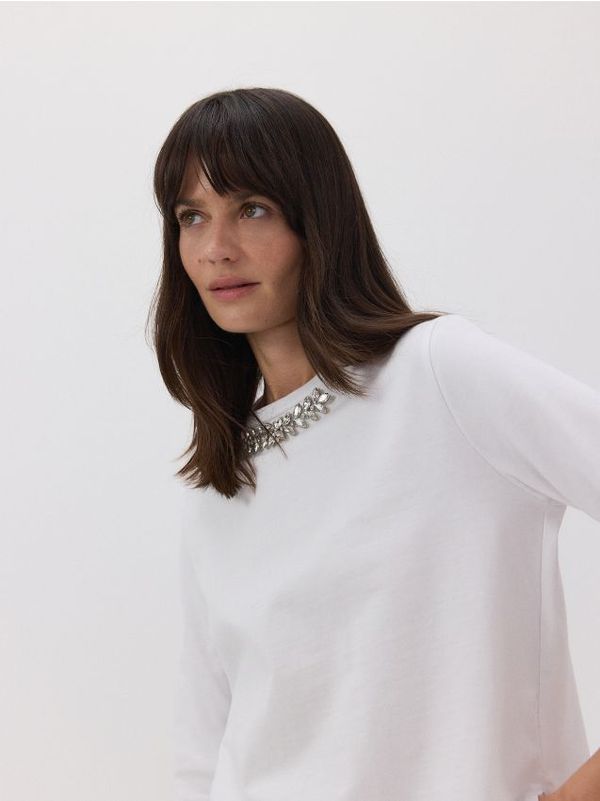 Reserved Reserved - LADIES` BLOUSE - bijela