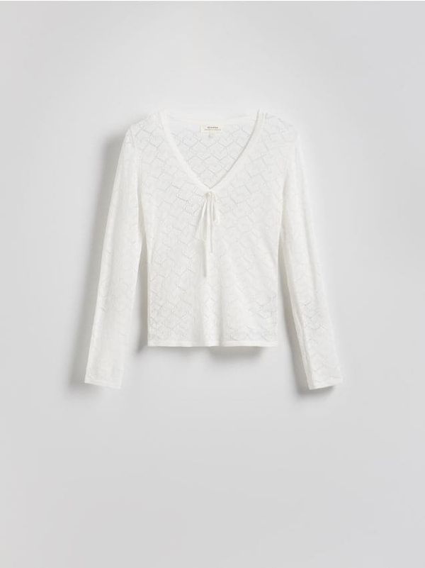 Reserved Reserved - LADIES` BLOUSE - bijela