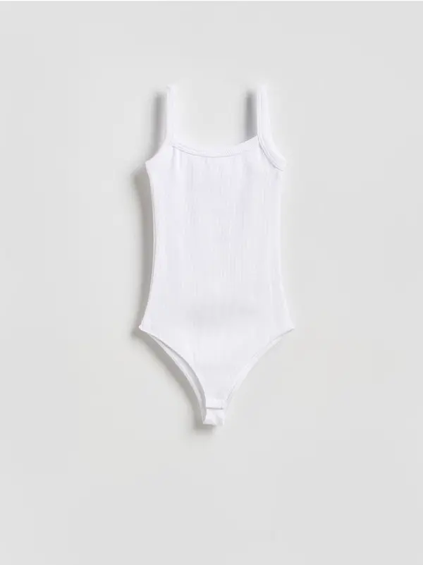 Reserved Reserved - LADIES` BLOUSE BODY - bijela