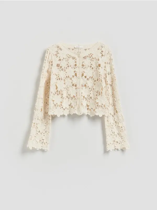 Reserved Reserved - LADIES` BLOUSE - boja kože