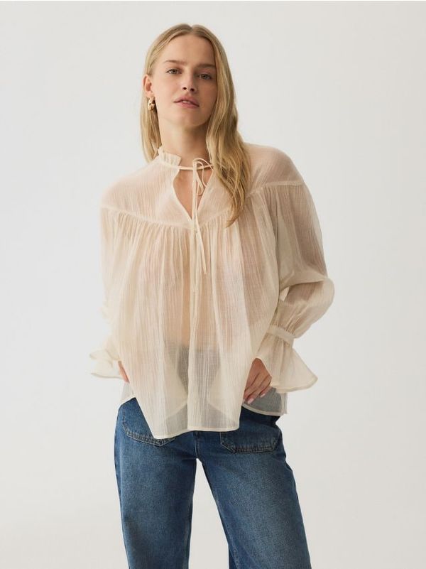 Reserved Reserved - LADIES` BLOUSE - boja kože