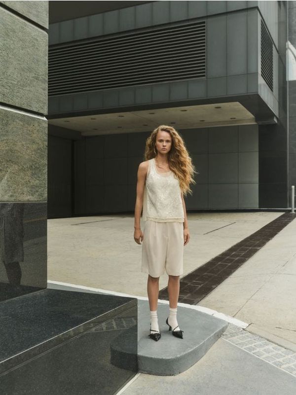 Reserved Reserved - LADIES` BLOUSE - boja kože