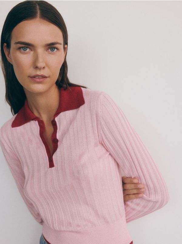 Reserved Reserved - LADIES` BLOUSE - boja orhideje