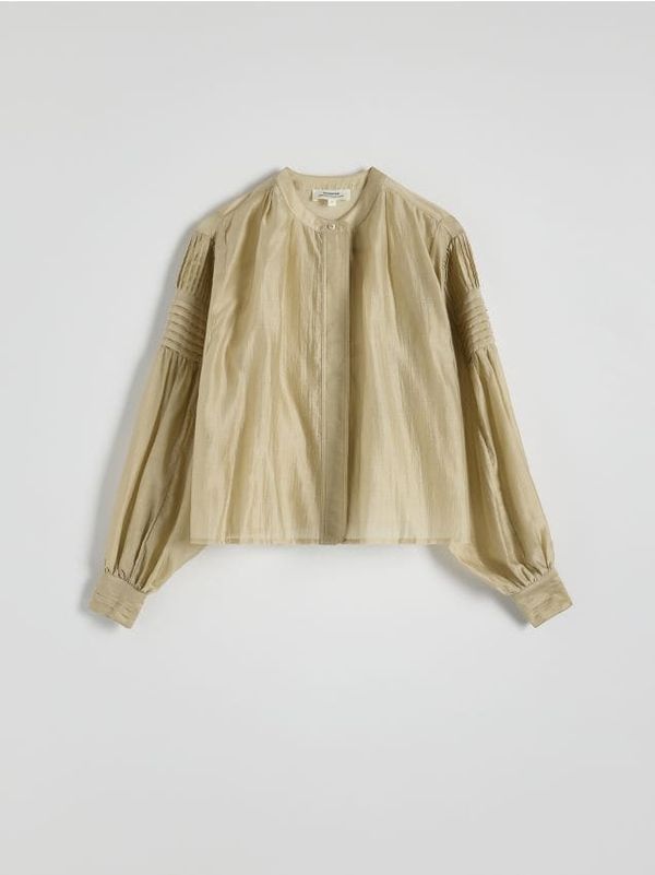 Reserved Reserved - LADIES` BLOUSE - boja senfa