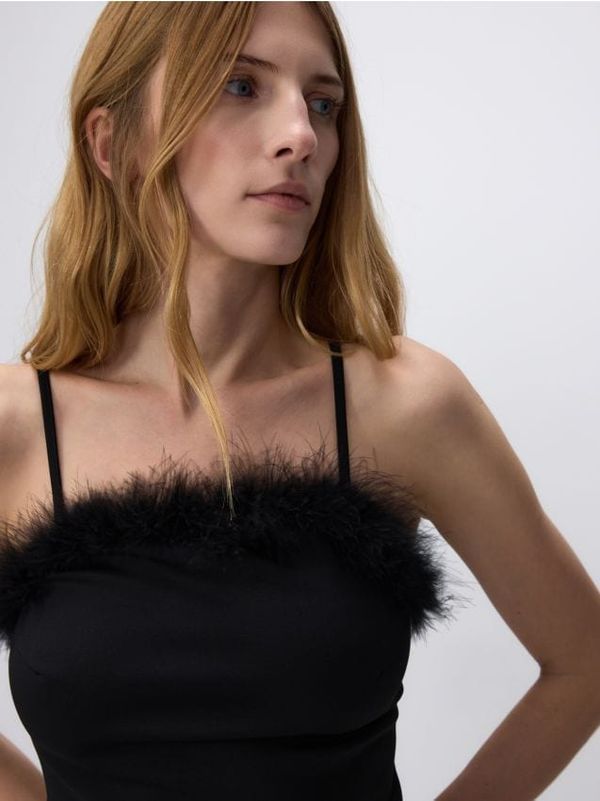 Reserved Reserved - LADIES` BLOUSE - crno