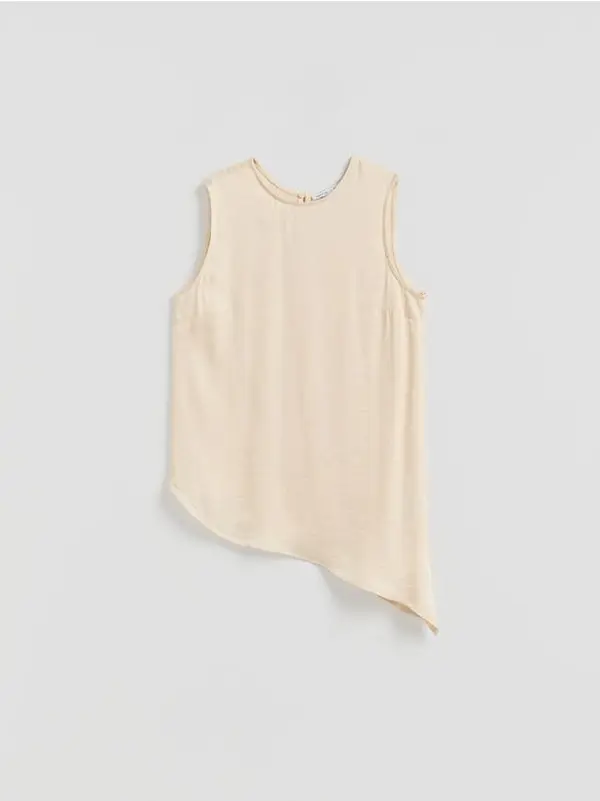 Reserved Reserved - LADIES` BLOUSE - krem