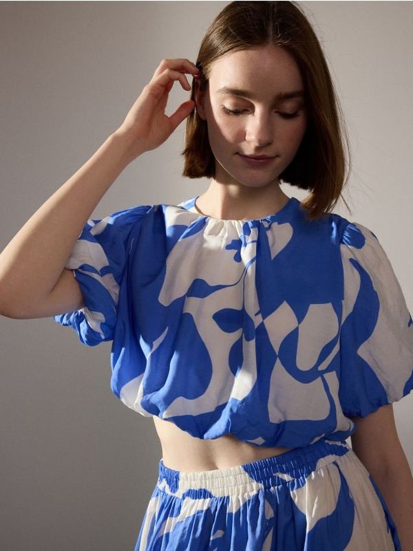 Reserved Reserved - LADIES` BLOUSE - plava