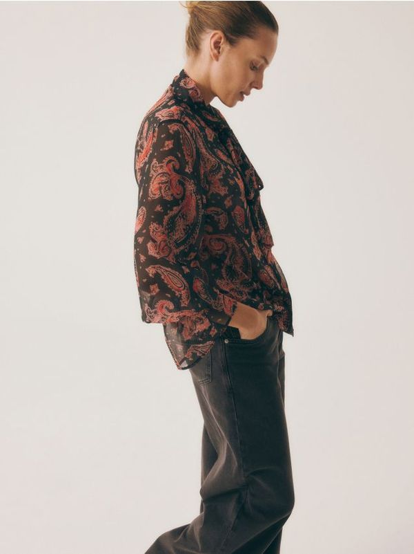 Reserved Reserved - LADIES` BLOUSE - šaren