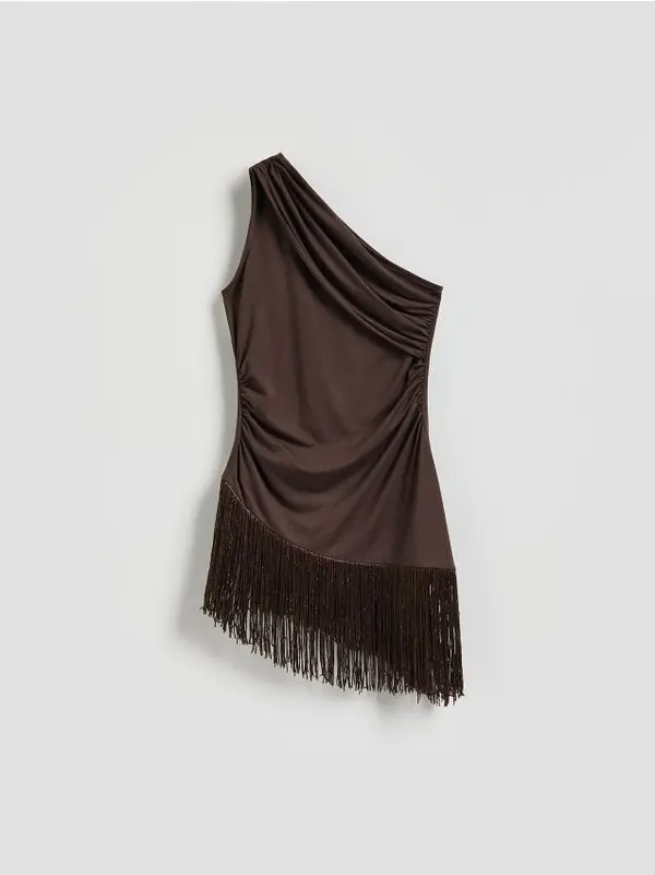 Reserved Reserved - LADIES` BLOUSE - smeđi