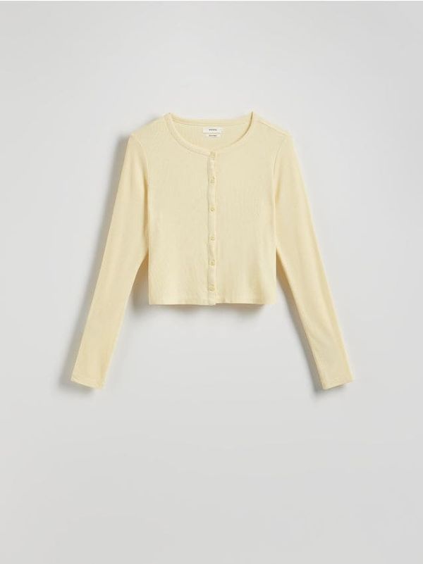 Reserved Reserved - LADIES` BLOUSE - svjetložuto