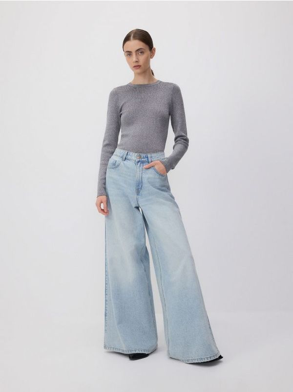 Reserved Reserved - LADIES` BLOUSE - tamnosivo