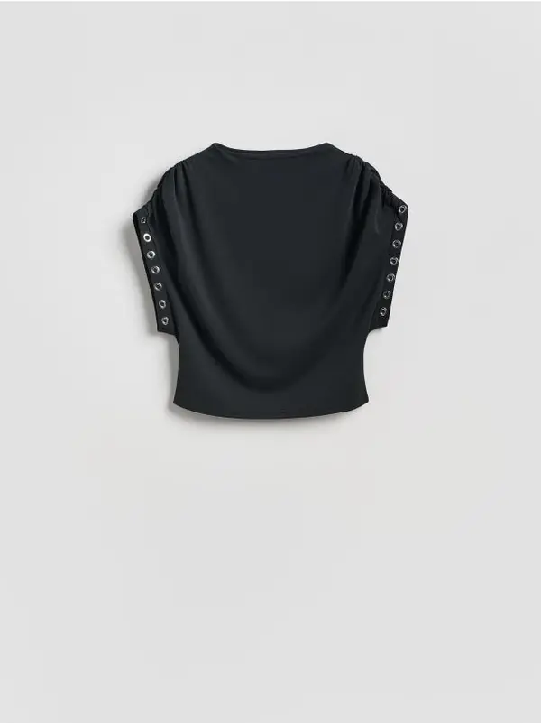 Reserved Reserved - LADIES` BLOUSE - tamnosivo