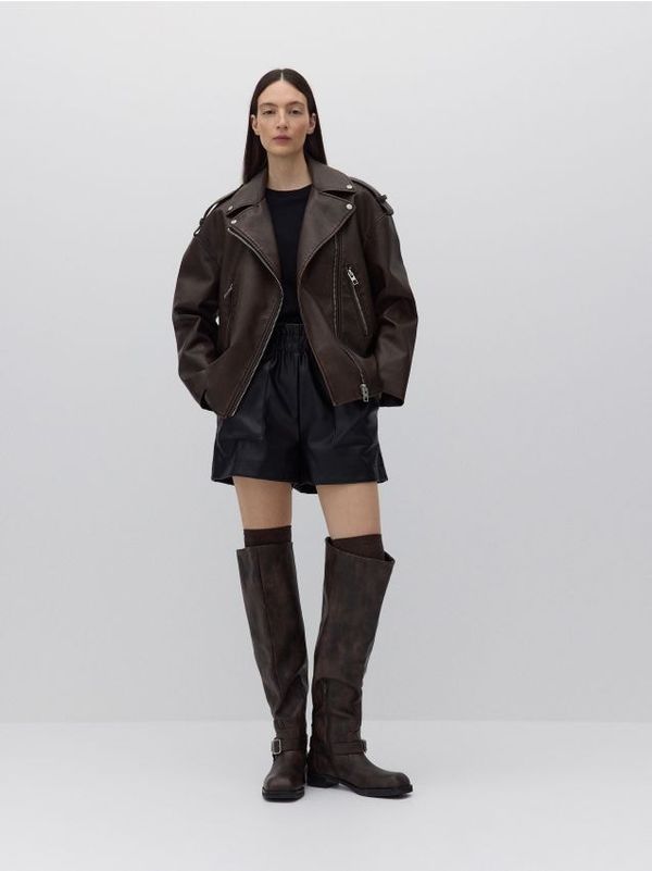 Reserved Reserved - LADIES` BOOTS - crno